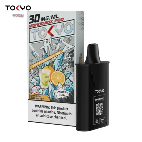 Alternative view of 東京魔盒柳橙綠茶口味煙彈｜ 12 ml 大容量｜台灣現貨